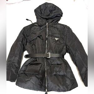 Black Belted Women's Jacket